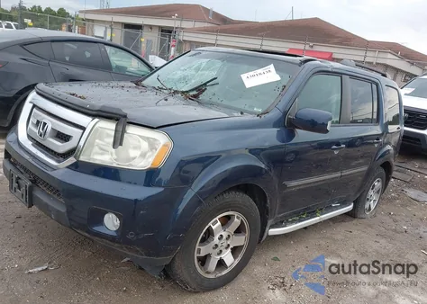 2010 Honda Pilot Touring from USA, damaged, VIN 5FNYF4H9XAB003647